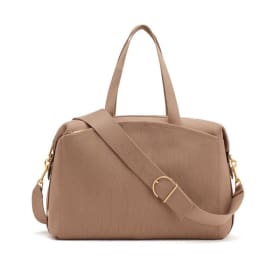 Cuyana Recycled Knit Overnight Bag- Cappuccino item