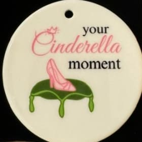 Cinderella Slipper White item
