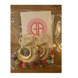 Grace Anne and Company earrings - Colorful Stones item