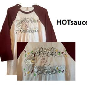 "Deck the Ville" Baseball Tee - Size M item