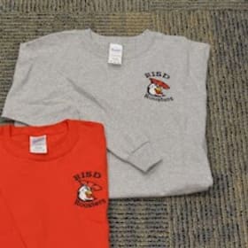 YOUTH long sleeve shirt  (GRAY, Size MEDIUM) item