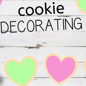 (2) Cookie decorating with Ms. Quan item