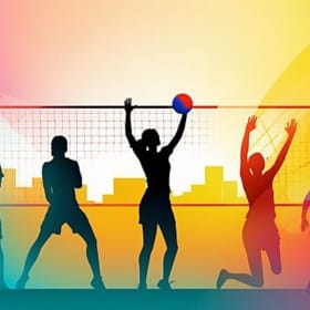 (3) Volleyball with Mr. Warren & Ms. Donavan item