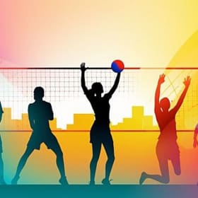 (2) Volleyball with Mr. Warren & Ms. Donavan item