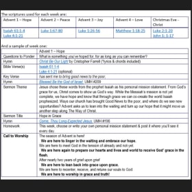 Grace Upon Grace Advent Worship series item