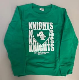 2024 GREEN CREW NECK SWEATER M item