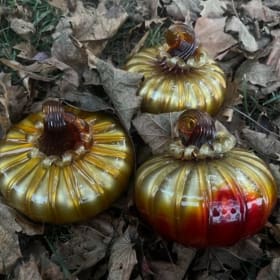 Small Pumpkin - Brown Stem item