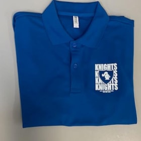 2024 BLUE POLO MEDIUM item