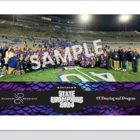 Commemorative State Champions Print item