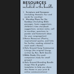 Holy Ground 6-Week Creation Care Worship Plan + Bible Study! item