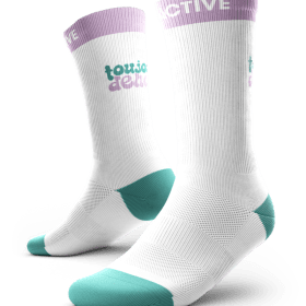 “Toujours dehors” socks - white item