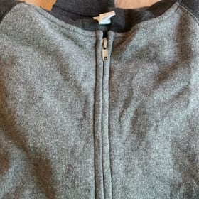 Medium Dark/Light Gray Zip Hoodie item