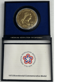 1972 American Revolution Bicentennial Medal - G. Washington item