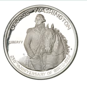 1982 George Washington Commemorative Silver Coin item