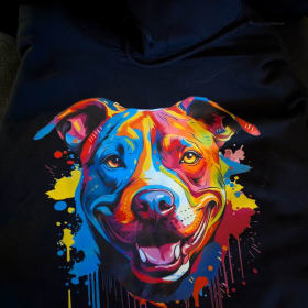 Medium water colour bully hoodie item