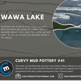 Wawa Lake Original Pottery Piece item