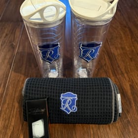 Cups, Towel, Golf Ball item