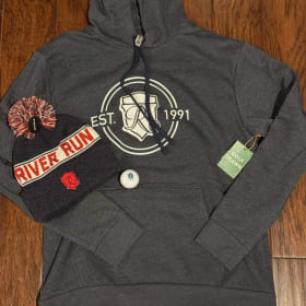River Run Hoodie, Hat, and Ball item