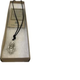 Emily Rosenfeld hamsa necklace item