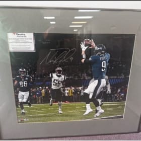 Autographed picture of Nick Foles item