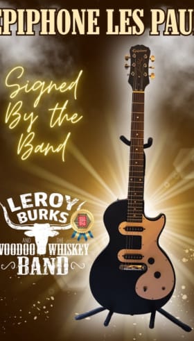 Epiphone Les Paul Guitar autographed by LBVWB item