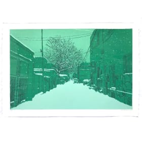 "Ruelle, Montreal" Silkscreen Print ($150) item