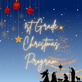 (108) 1st Grade Christmas Program Front Row item