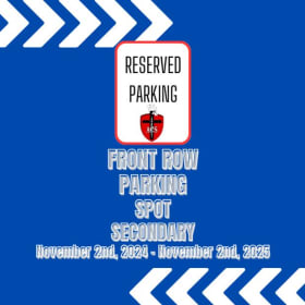 (102) Front Row Parking Spot - SECONDARY item