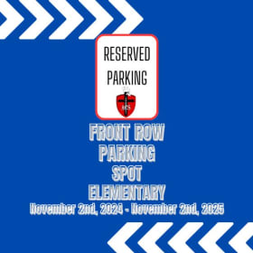 (101) Front Row Parking Spot - ELEMENTARY item