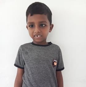 Sponsor a special child with a 7 year GRANT item