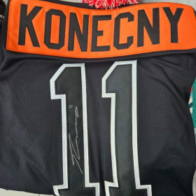 Signed Travis Konecny Jersey item