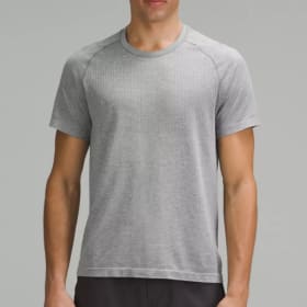 Mens Metal Vent Tech Short-Sleeve Shirt (Grey) item