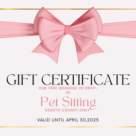Drop in Pet Sitting for Weekend item