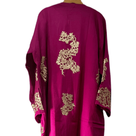 Rouba Kanj Cashmere and Silk Abaya item
