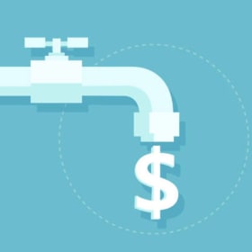 Monthly water bill item