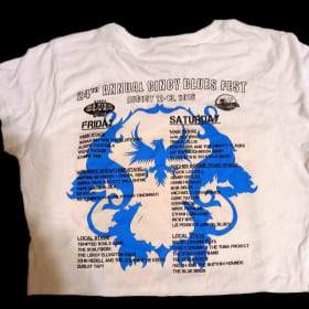 24th Cincy Blues Fest, White, Women's M item