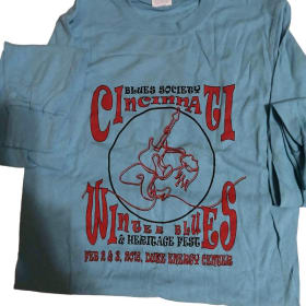 2018 Winter Blues Fest, Lt. Blue, Long Sleeve, S item