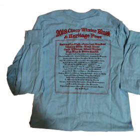 2018 Winter Blues Fest, Lt. Blue, Long Sleeve, S item