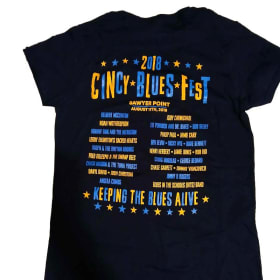 2018 Cincy Blues Fest, Black, S item