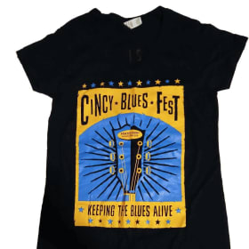 2018 Cincy Blues Fest, Black, M item