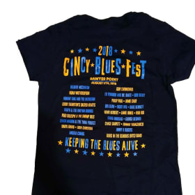 2018 Cincy Blues Fest, Black, M item