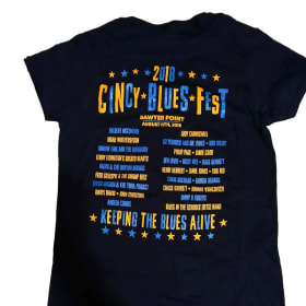 2018 Cincy Blues Fest, Black, L item