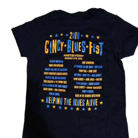 2018 Cincy Blues Fest, Black, Women's XL item