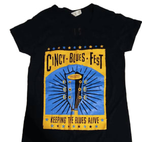 2018 Cincy Blues Fest, Black, Women's 2XL item