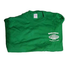 2018 Cincy Blues Fest, Volunteer, Green, XL item