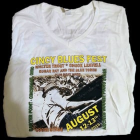 2016 Cincy Blues Fest, White, L item