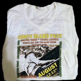 2016 Cincy Blues Fest, White, Women's S item