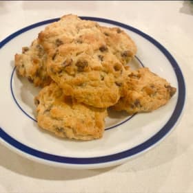 12 Hand-Baked Chocolate Chip Cookies by Atticus Yi item