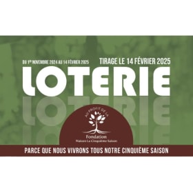 5 Billets de loterie incluant les frais d'expédition 2.00$ item