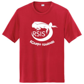 Adult Short Sleeve SportTek Glow-in-the-Dark: True Red item